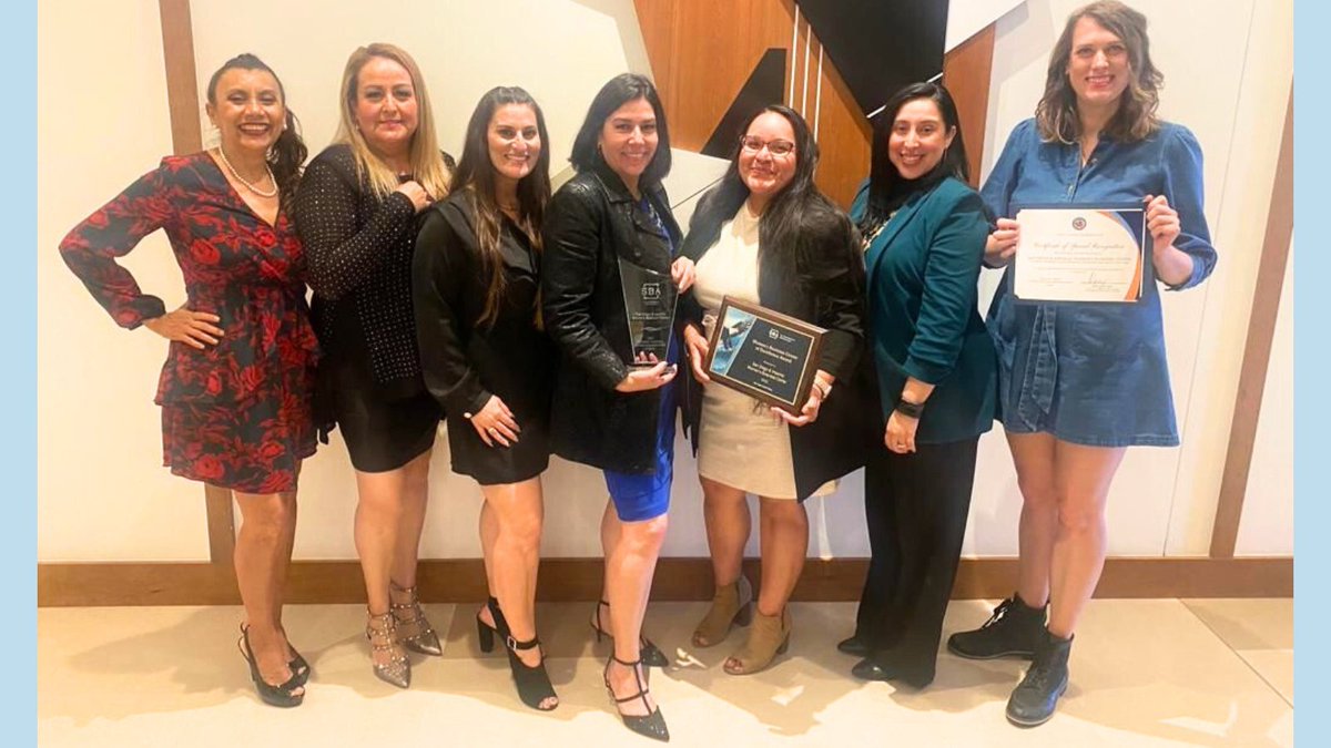 We are thrilled that San Diego & Imperial Valley's Women's Business Center has been awarded the Small Business Administration's Women’s Business Center of Excellence Award on local, regional, and national levels. 

Thank you for trusting us! 

#sbaawards