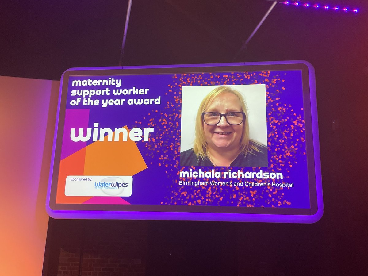 natashacarr11's tweet photo. BWH winners! We’ll done. #rcmawards @BCUMidwives https://t.co/hQZcJKD2HK