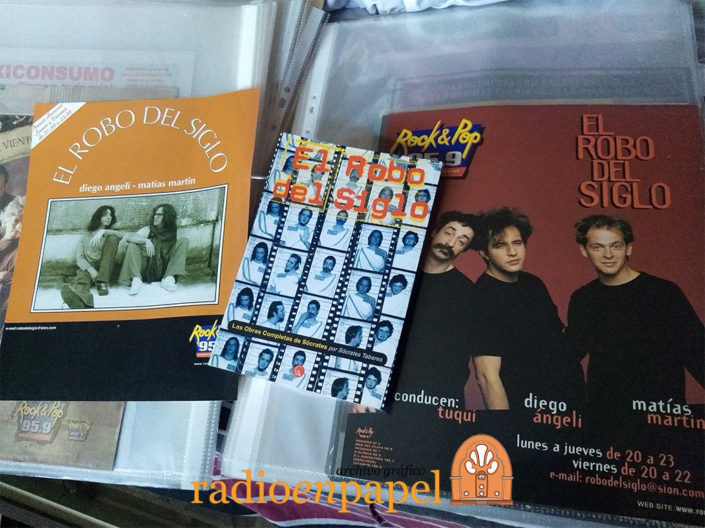 RadioenPapel's tweet photo. #Sabíasque en nuestro Archivo-Museo tenemos más de un afiche por programa? E inclusive libros?
Hoy te mostramos el de #ElRobodelSiglo con #MatíasMartin @JopoAngeli y #Tuqui
Pero hay más! Ingresá en https://t.co/JW7oYFAfgL y hacé click en BUSCADOR/PROGRAMAS.
#102AñosDeRadio https://t.co/NeuxEhwwYK