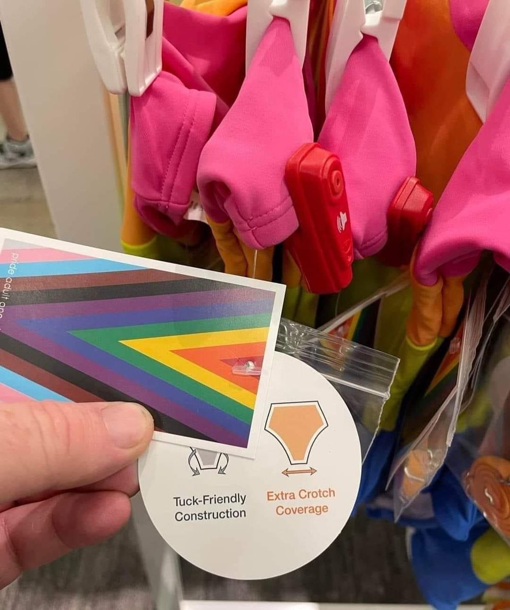 DeeCmaga's tweet photo. CHILDREN'S bikini at Target... why would a child need "tuck friendly" drawls? Is this necessary to our children ?? Hey @Target I’m gonna save a shit ton $$ not shopping your from June 1st to July 1st !! #sickass #groomers #leavethekidsalone https://t.co/cQSCDZIla0