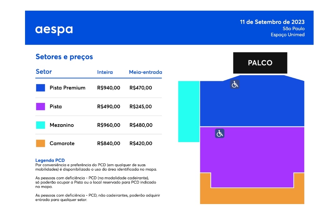 BAPschedule's tweet photo. Esses são os valores dos ingressos: https://t.co/EeA6sLQ1of