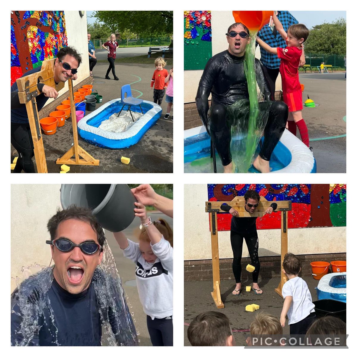Our 'Break the Rules Day' was great fun! Students chose lessons, taught teachers, picked seats, and had a disco. Outdoor fun included water, slime, and a successful cake sale, raising £1,432.89! <a href="/RivieraTrust/">Riviera Trust</a> #BreakTheRulesDay