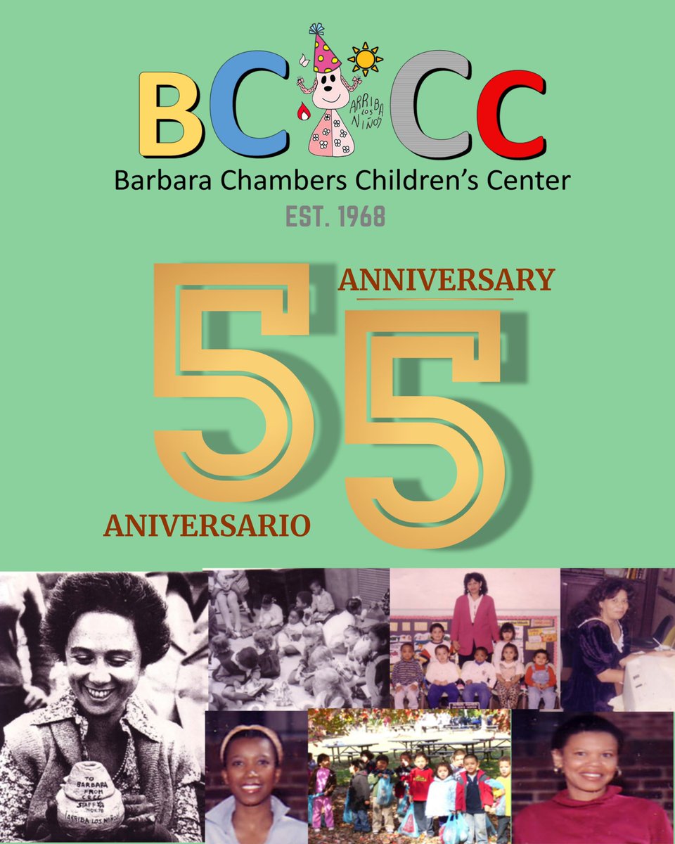ChambersCenter's tweet image. BCCC is celebrating its 55th anniversary! 55 years of providing high quality early education and childcare to our community. We extend  our heartfelt thanks to our families, teachers, and sponsors who have played a pivotal role in shaping the lives of  children.