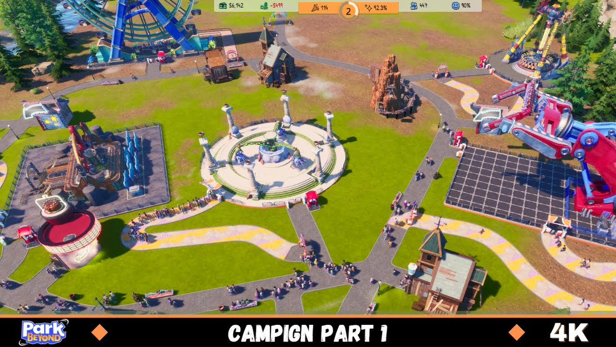 GameHutYT's tweet photo. Reviving an Abandoned Park - Park Beyond Closed Beta Gameplay Part 1 🎢🌈

#parkbeyond #closedbeta #parksimulation 

Watch Now: https://t.co/B6rMU67zJL https://t.co/TdUkEyTyJj