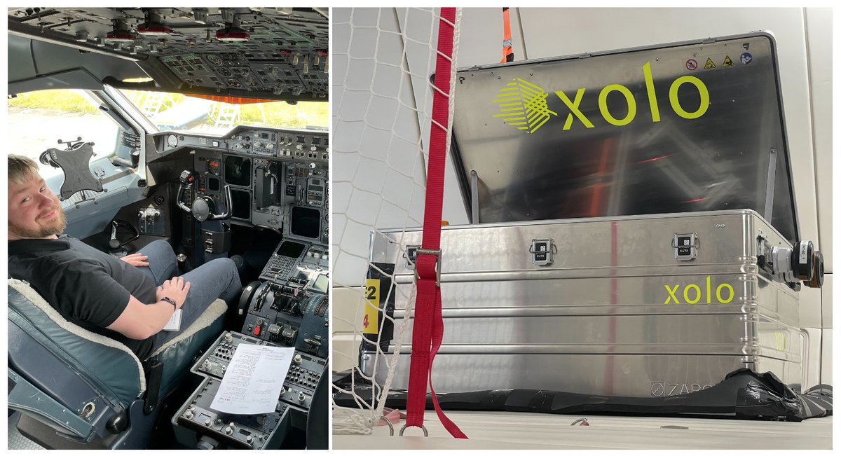 xolo3D's tweet photo. 🚀 @DLR_de and Novespace's 40th campaign is on and we're all set! Our engineers are 'piloting' the project and the Xolography printer is safely secured for zero-g. Get ready for a sky-high adventure! 🛸#DLRNovespace40 #XoloVoyage https://t.co/unXtAbGOD9