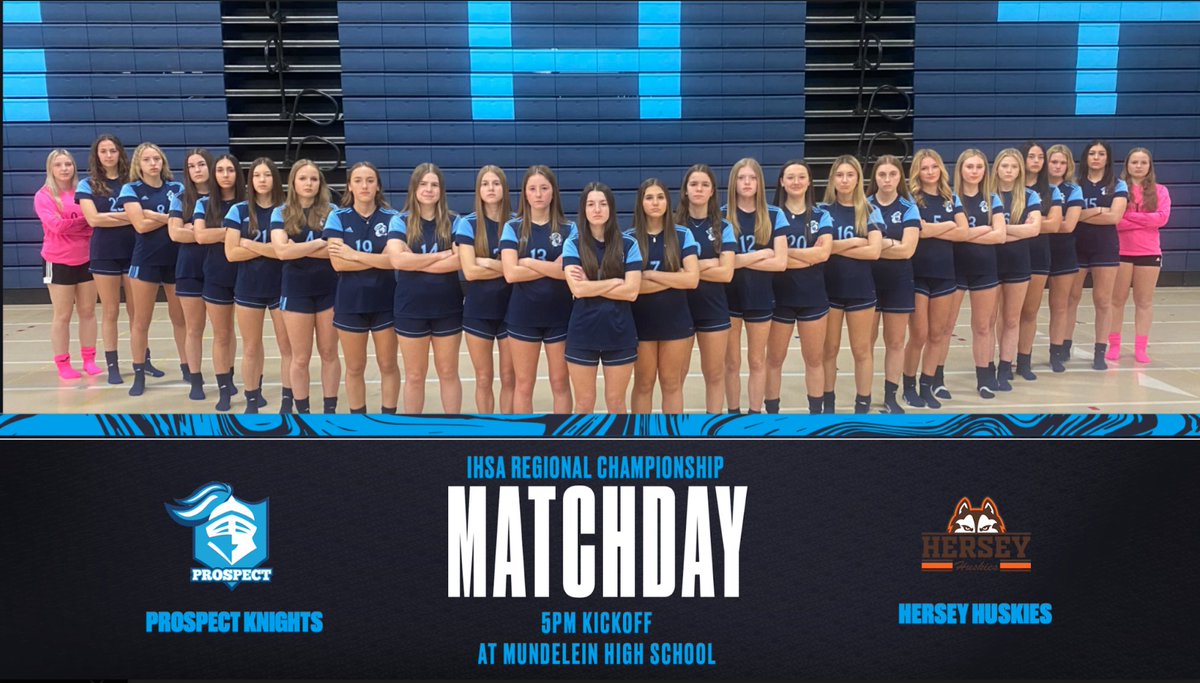 Match Day! Varsity is traveling on the road again to Mundelein to play Hersey in the Regional Final. The match will kick off @ 5:00pm. LGK! Tickets are sold through Go Fan &amp; Tickets are available at the following link gofan.co/app/school/IL1…… LGK!