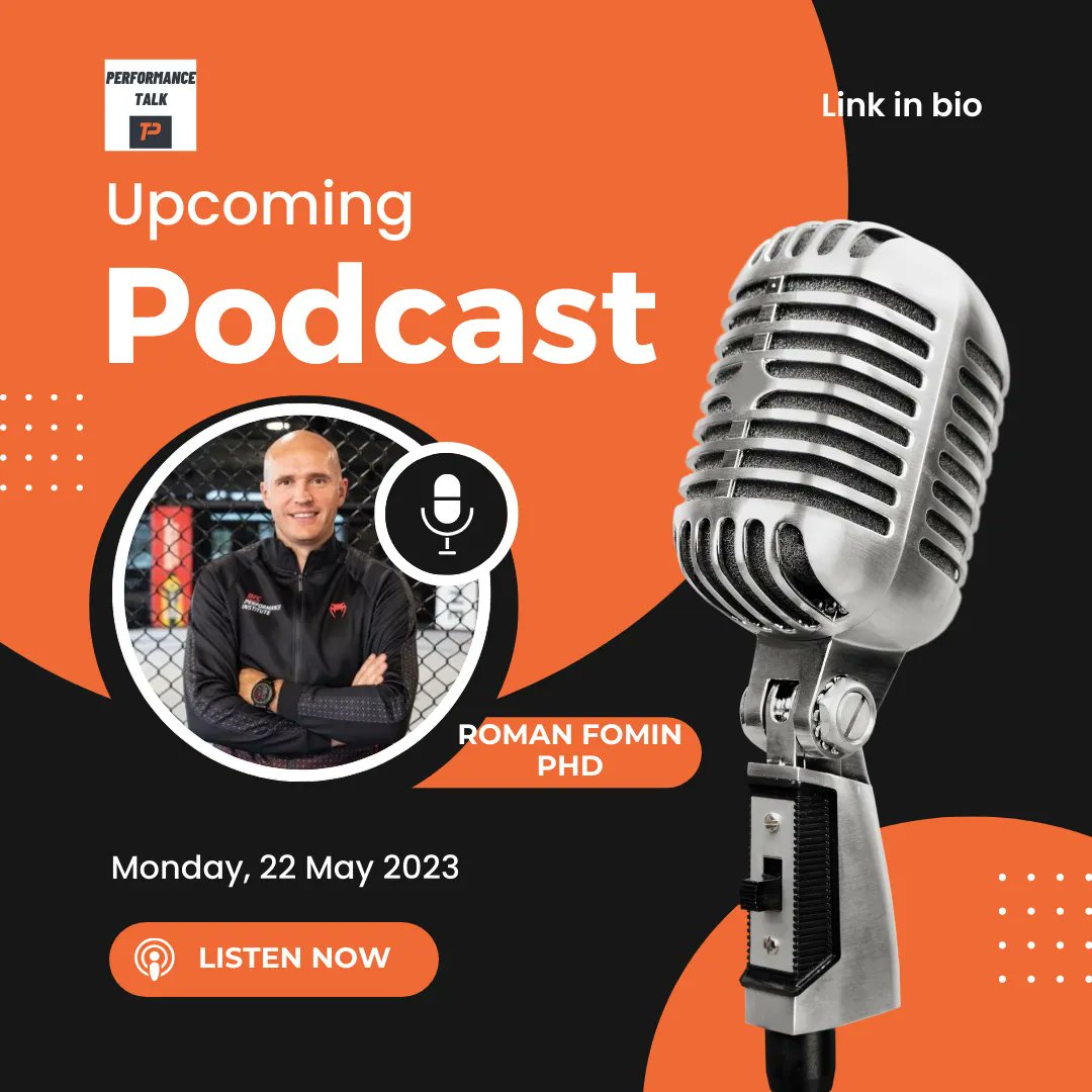 PerformanceTalk's tweet photo. Get ready for an explosive episode of Performance Talk! ๐ฅ๐๏ธ
Join us this Monday as we unleash the ultimate combat sports insights with Dr. Roman Fomin, UFC's Director of Sport Science! ๐ฅ๐ฌ Stay informed and join us for a new episode every week.
#performancetalk #trends #ufc https://t.co/F9jz3hzNRl