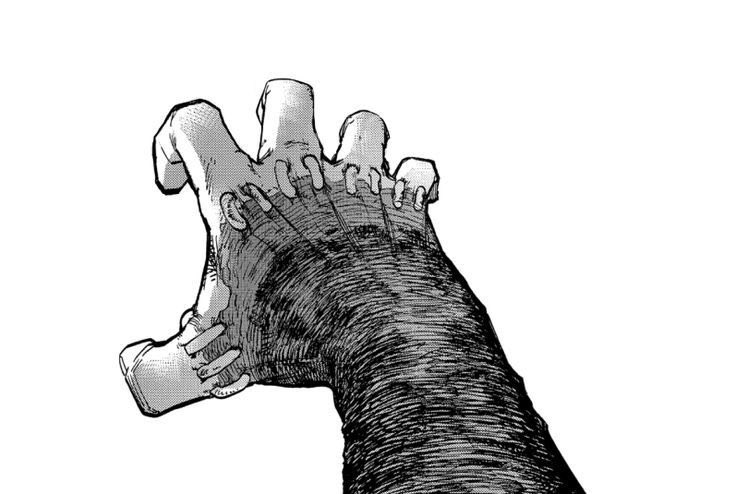 GHOSTLYTOUYA's tweet photo. dabi’s hands <3 https://t.co/mpS17JICwv