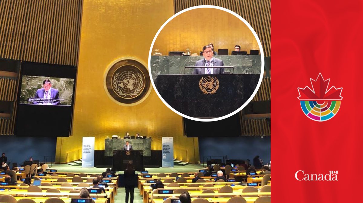 Mission Canada ONU (@canadaonu) on Twitter photo Le sous-ministre <a href="/ShawnTupper/">Shawn Tupper</a> a prononcé le discours 🇨🇦 lors de l'examen du Cadre d’action de Sendai.
Nous appuyons les efforts de réduction des risques de catastrophe & renforcement de la résilience pour atteindre les objectifs du Cadre d'ici 2030. Le sous-ministre <a href="/ShawnTupper/">Shawn Tupper</a> a prononcé le discours 🇨🇦 lors de l'examen du Cadre d’action de Sendai.
Nous appuyons les efforts de réduction des risques de catastrophe & renforcement de la résilience pour atteindre les objectifs du Cadre d'ici 2030.