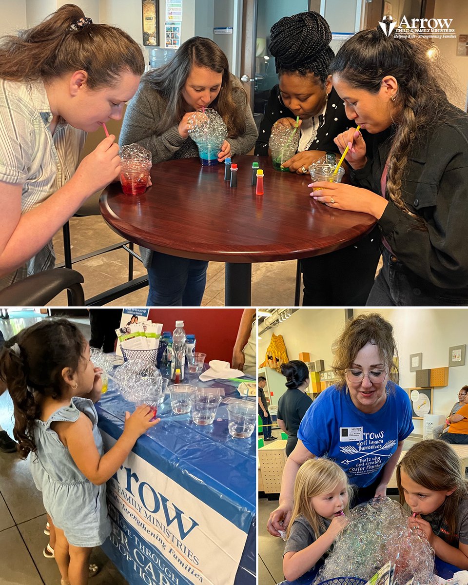 Our Austin Team had such a great time teaching families fun ways to self-regulate! We are so grateful for local businesses and community partners who are bringing awareness to the importance of Foster Care. Thank you @Thinkeryatx #TogetherKidsWin #NationalFosterCareMonth
