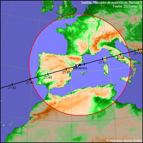 FronteraSpacial's tweet photo. 🇪🇸🛰️ ¡ESPAÑA OJOS AL CIELO HAY TREN STARLINK! 👀

Hoy a las 21:41 - 21:48 hora local habrá un ESPECTACULAR paso de satélites Starlink de SpaceX formando un tren de luces en el cielo.
Pueden parecer OVNIS pero son satélites artificiales lanzados HOY por SpaceX.

¡COMPARTE!🔁❤️ https://t.co/57BMON2uL0