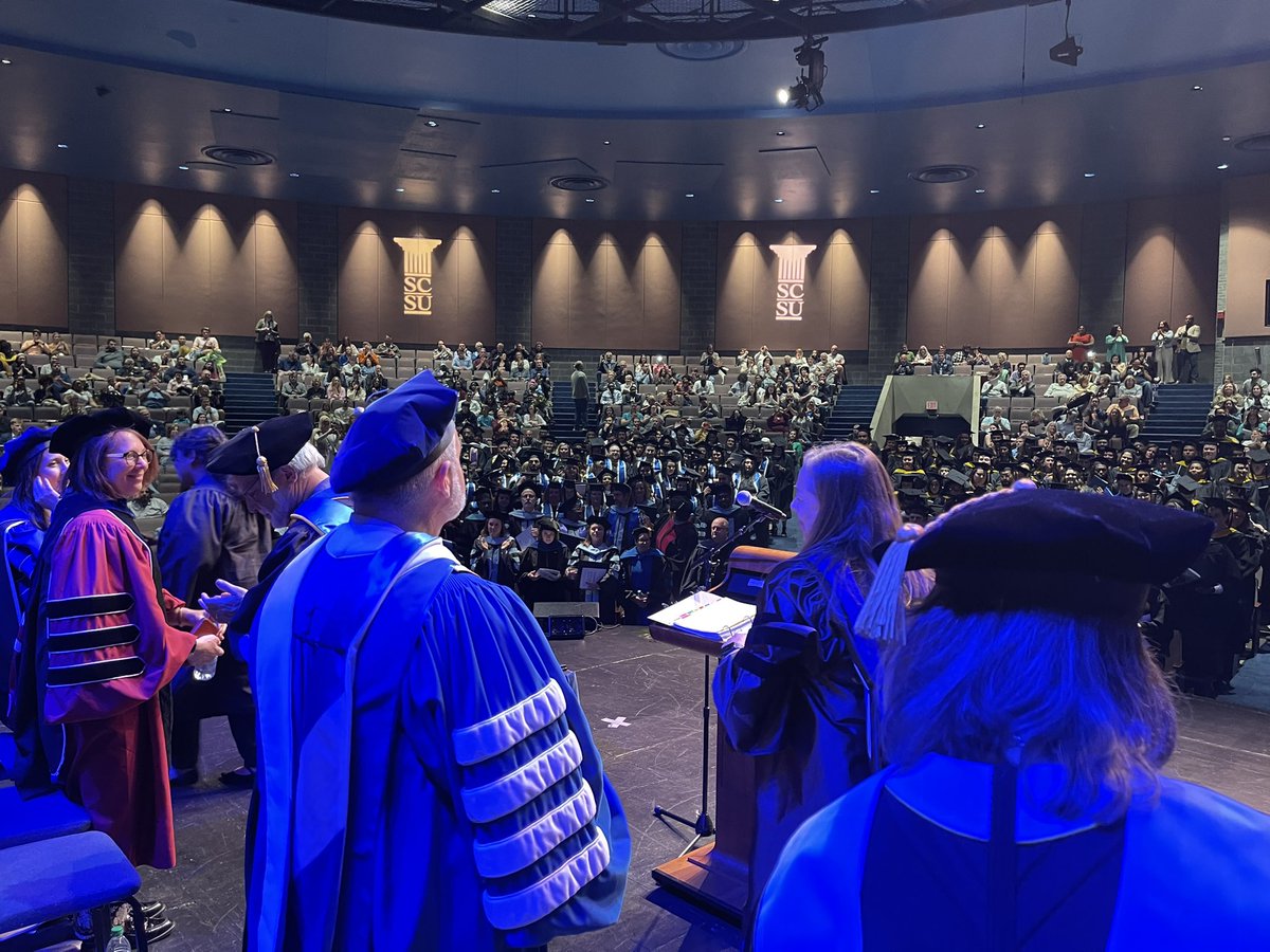 Congratulations <a href="/scsu/">Southern Connecticut State University 🦉</a> Graduate Students #scsu23 - what a great and loud evening!!!!
