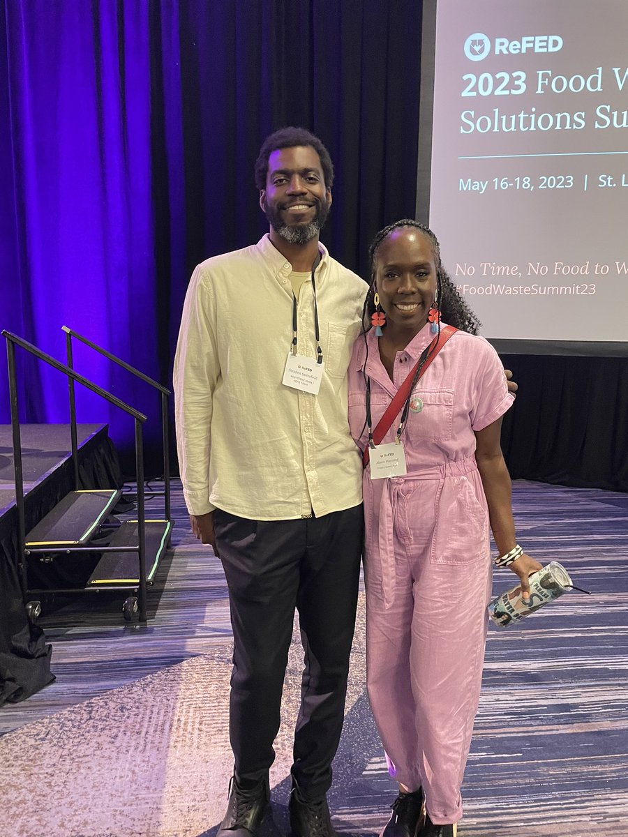 alimanning1111's tweet image. Met the incredible Stephen Satterfield from @whetstone_mag this week at #ReFed food waste conference. Man! There’s so much more that must be done to tell the stories of the people, the origin. #endfoodwaste #refed #stlouis