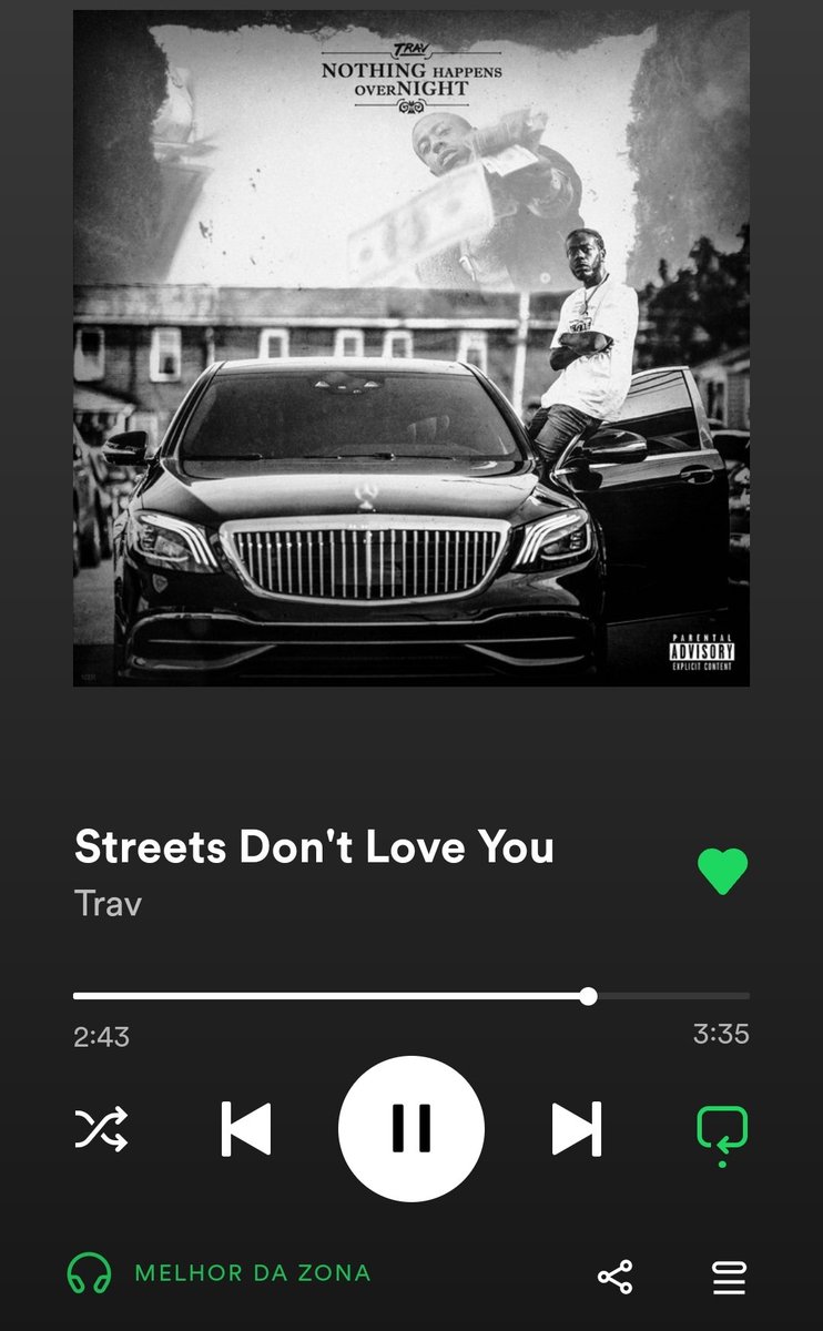 It's funny how I found out 'bout the truth
They say they love you, that's not the truth 
Streets don't love you

 <a href="/TRAVMBB/">travmbb</a> 💯💯💯✨️