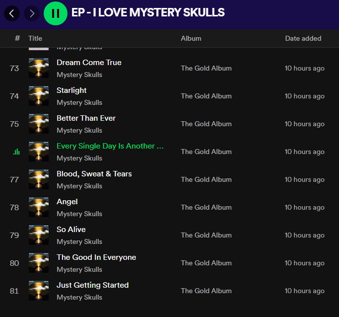 illiyania_ttv's tweet photo. The newest additions to my I LOVE @MysterySkulls playlist go so hard. I absolutely love the new songs and can't wait to binge them on repeat 🙏 https://t.co/16BoCTpxTy