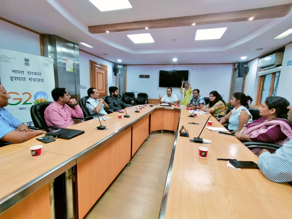 CSOLSTA's tweet photo. कार्यकारिणी की चौथी बैठक में वर्ष 2023 में पदोन्नतियों, वरिष्ठता सूचियों, ग्रेड पे उन्नयन, पंजीकरण, तकनीकी सम्मेलन, ऑनलाइन एपीएआर जैसे विषयों की समीक्षा की गई। इसके साथ ही आगे की कार्ययोजना पर चर्चा की गई। सदस्यों के बहुमूल्य सुझावों को कार्रवाई के लिए नोट किया गया।
#csols https://t.co/KoRVevH6ZZ
