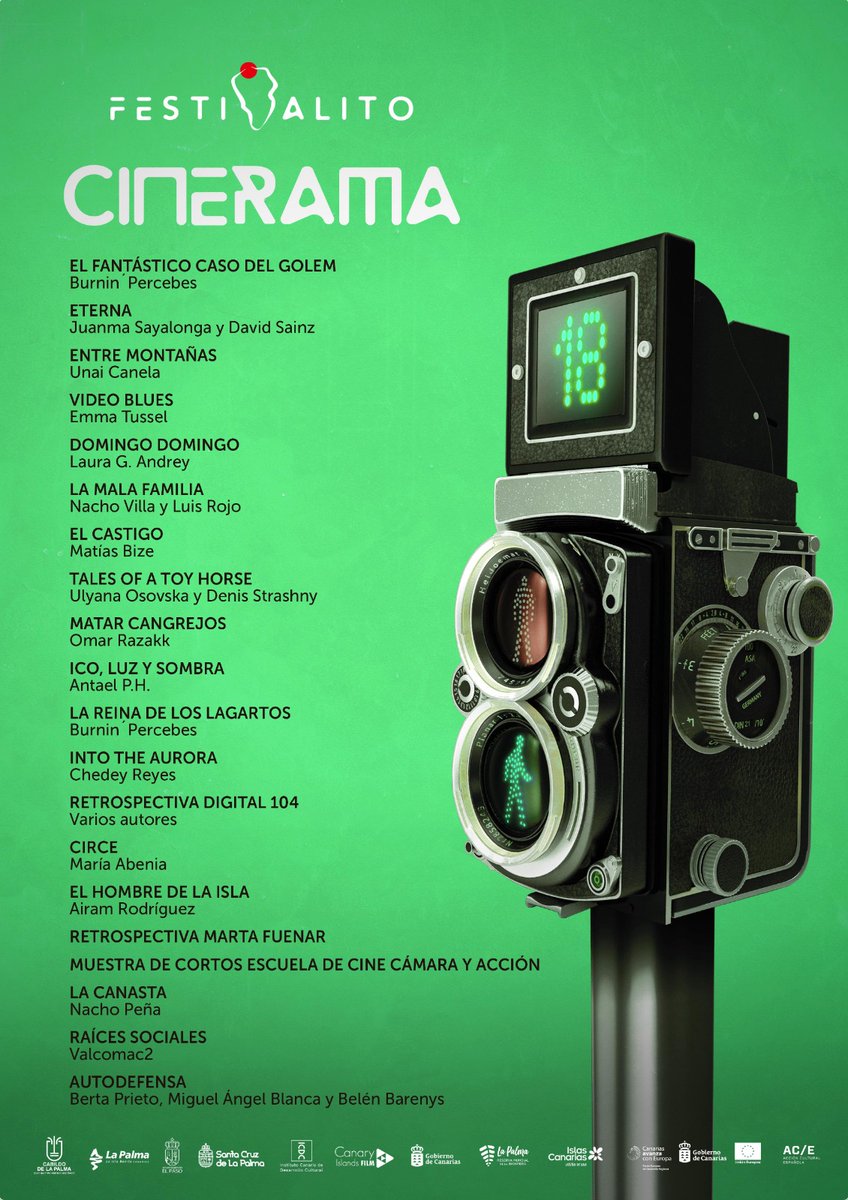 Festivalito's tweet photo. Cine artesanal 
Cine que emociona 
Cine que provoca risas 
Cine diferente 
Cine con valores  

🎉Te esperamos del 2 al 5 de junio en el #crealab en el municipio de #elpaso y del 6 al 10 en el #teatrocircodemarte en #santacruzdelapalma

📷https://t.co/dHUJbFiYV5 

#festivalito2023 https://t.co/Doev3DJlWg