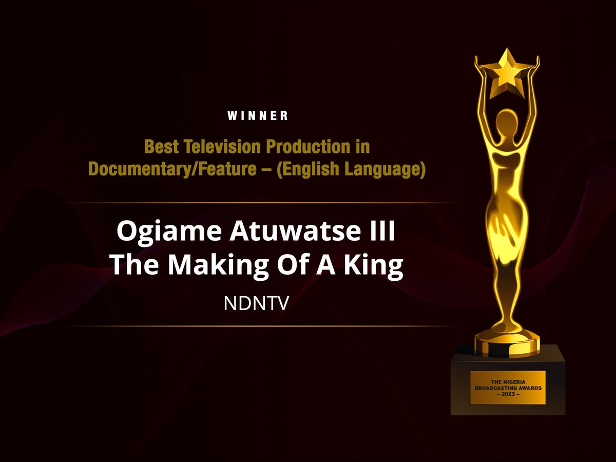 TNBAwards's tweet photo. Congratulations to @lagostelevision @ARISEtv @ndntvnigeria. https://t.co/0xu0K1rJVb