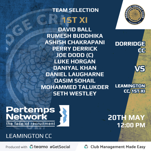 DorridgeCC's tweet photo. Team news ahead of our @BDPCL_Official & #WCCL games tomorrow.
1st XI away @Leamingtoncc
2nd XI home @StratfordCric
3rd XI home Griff & Coton CC
#UTR #ClubNews #clubcricket #teamnews #cricket #andele #pertempsnetworkgroup https://t.co/6O6bXQeH69