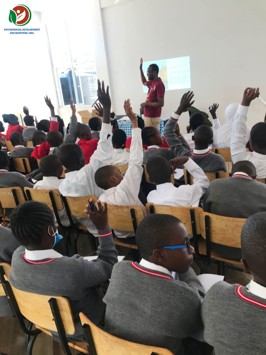 Mental health literacy session at <a href="/carolacademyke/">Carol Academy</a>  (Junior secondary school students) to equip them with mental health knowledge and debunk stereotypes about mental disorders in order to aid in their recognition, management, or prevention #MentalHealthForAll