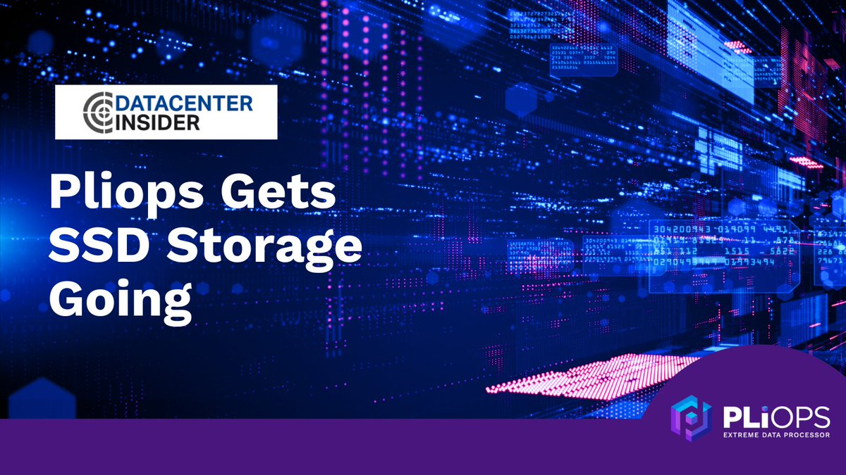 PliopsLtd's tweet image. We recently caught up with @aruediger of @dcinsiderde about our XDP Data Services – how they’re unique and can address a number of pain points. The article is a great read – check it out here: bit.ly/45iA0pm

#storagesolutions #dataservices #SSDs