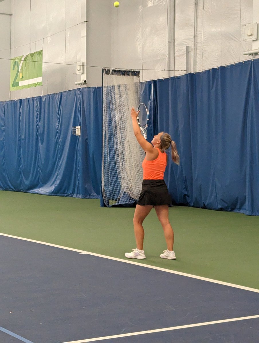 YorkDukesAD's tweet photo. Ellie Peterson starts the day with an 8-4 win over Birthi from GICC and advances to the 5th place match! She improves her record to 32-4 on the season. #yorkdukes https://t.co/Cbr8MTVzoA