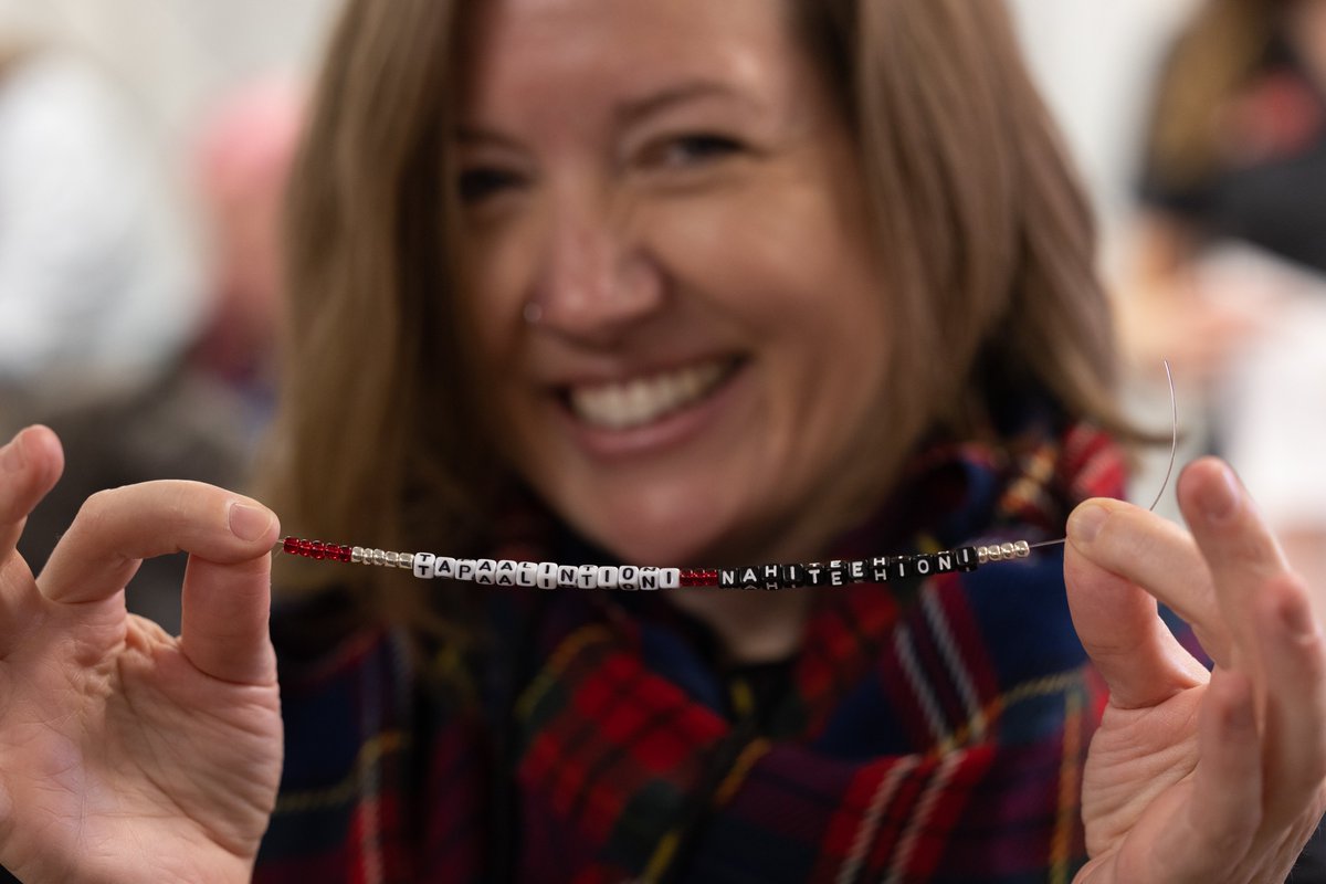 MyaamiaCenter's tweet photo. Wiiciwiiyaakiteeheemaataawi ‘let’s congratulate’ Stephanie Danker, associate professor of art and Myaamia Center affiliate, for receiving Miami University’s 2023 Outstanding Professor Award. https://t.co/TixrVjeH5F https://t.co/4jqt0RfYZx