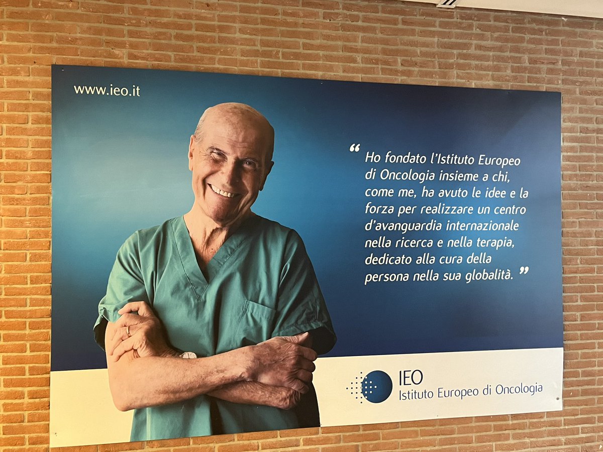 Very interesting congress showing the value of multidisciplinary work for our cancer patients in the impressive #IEO facilities. Many thanks to the organizer <a href="/FrancescoCeci13/">Francesco Ceci</a> and the RadOnc colleagues <a href="/GiuliaMarvaso84/">Giulia Marvaso</a> and <a href="/BarbaraJereczek/">prof. Barbara Jereczek-Fossa</a>