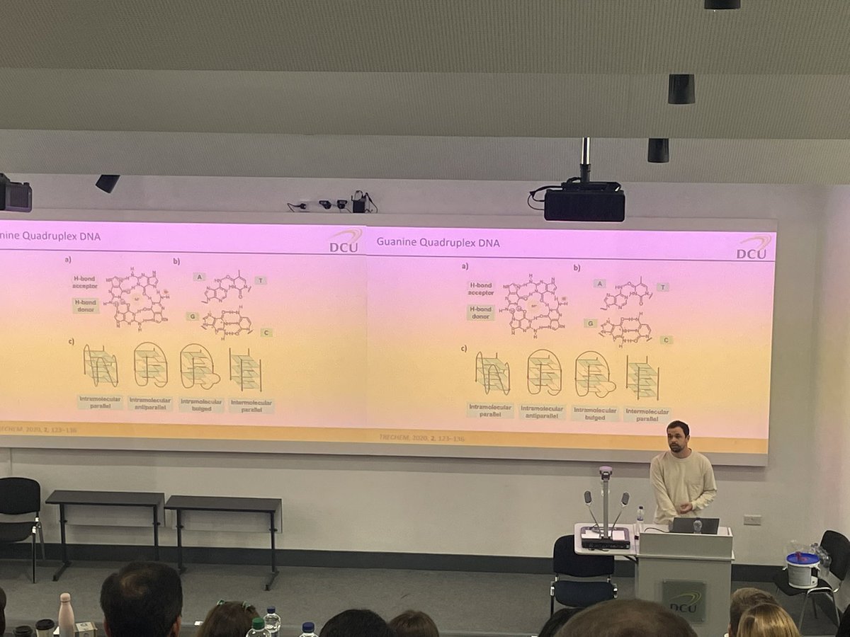 PGAC_DCU's tweet photo. And continuing an INKredible session. We had our amazing postgrad flash talks. Really TAPping into a variety of different areas of chemistry. @Roisin__Byrne @lorcan_holden @JerryClancy10 @Caoilteor Adriana Conway. https://t.co/7sm59S4Q6z