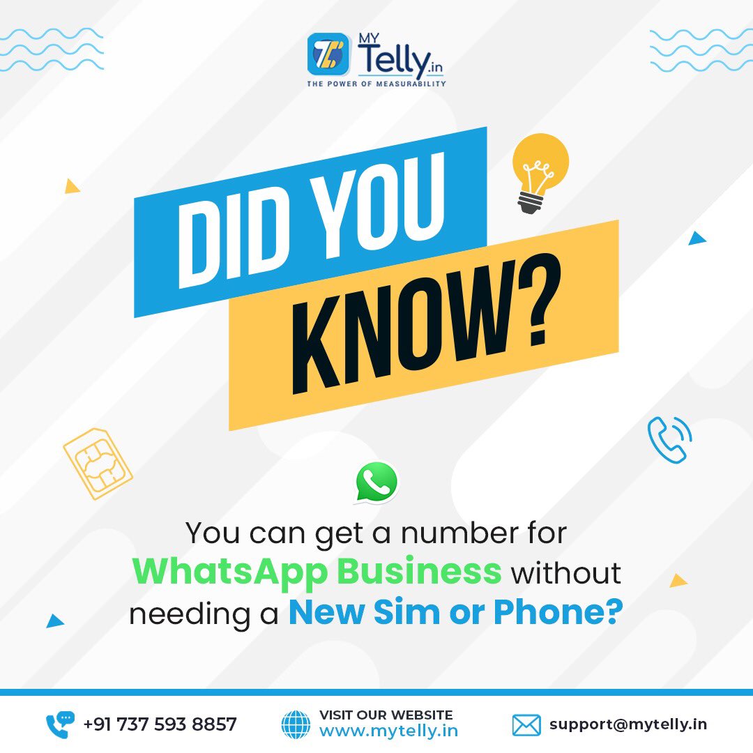mytelly_in's tweet photo. Ask for your free trial, visit https://t.co/4dDpmqe7zp or give us a call at 7375938857.

#CallTracking #CloudTelephony #ecommercebusiness #B2B #Cloudcommunication #customerexperience #calltrackingsoftware #CallMonitoring #businessgrowth #customersupport #IVR https://t.co/sY1L0gpxqG