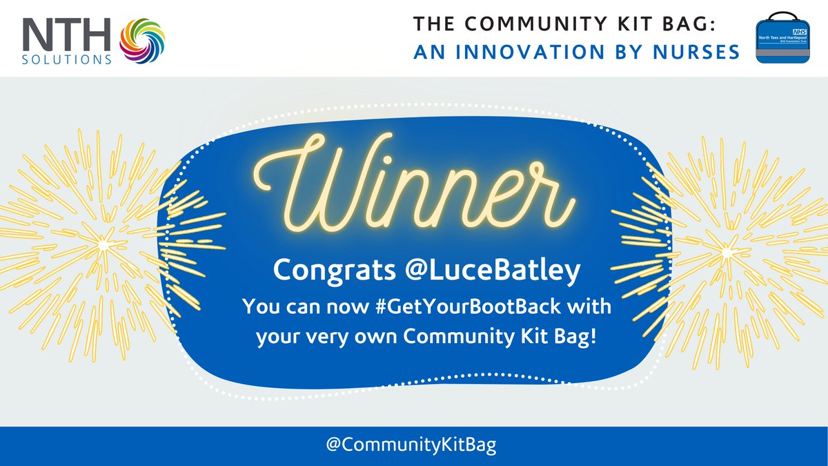 CommunityKitBag's tweet photo. Huge congratulations to @LuceBatley on winning your own Community Kit Bag! 🏆 We’ll be in touch with details. To everyone else, thanks for taking part and keep your eye out for more competitions soon! #GetYourBootBack https://t.co/j6OVNxN5Ha