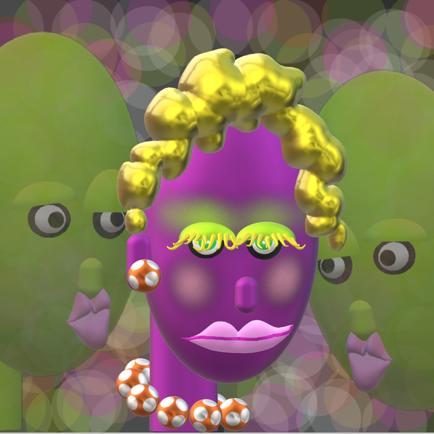 STrallalla's tweet photo. Check out my item listing on OpenSea! https://t.co/cgAUBKse2I via @opensea 

"Pucker Up Baby!"#002
#GrumpPunks4
#1of1 👉0.0075 #PolygonNFTs
#GrumpPunks are in love! Here's a #Punk #Missus She's one of a kind!  #digitalcreation #love #NFTshill #3dartwork #punkisback #nftart https://t.co/AxrSL8RzOp