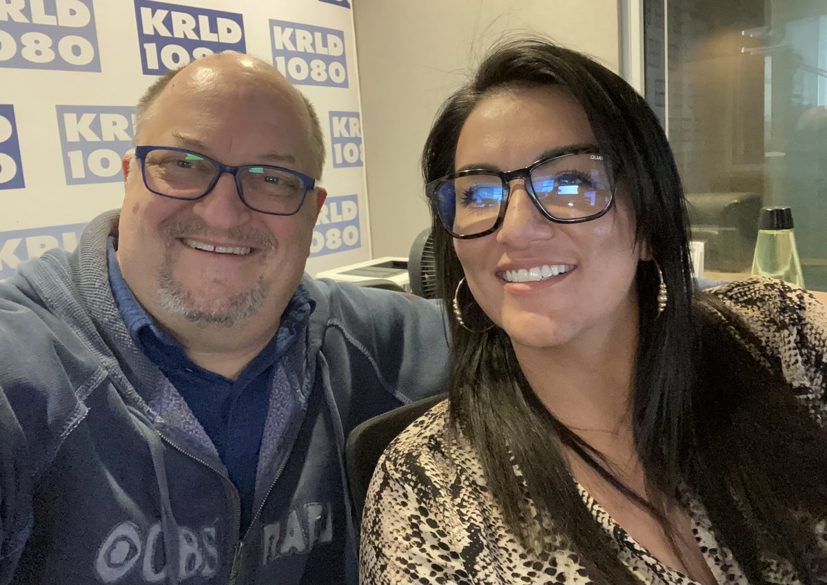A sad day at the Weighty 1080.  My co-anchor for the past three-plus years, the charming and immensely talented Susy Solis is moving on to a new adventure (more details to come).  I guess she finally had her fill of my shenanigans.  She will be sorely missed.  <a href="/KRLD/">1080 KRLD</a>