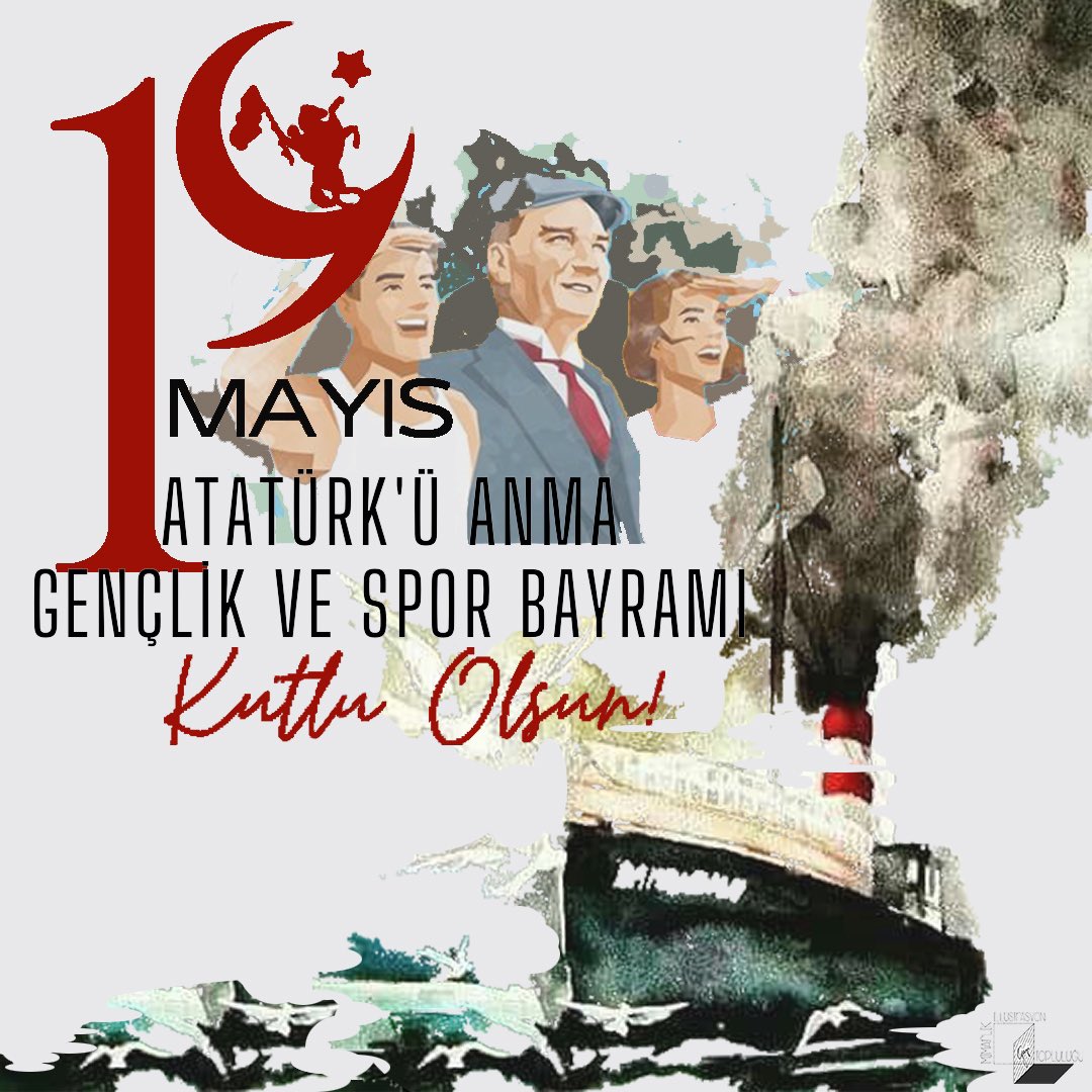 “Ey Türk Gençliği! Birinci vazifen Türk istiklâlini, Türk Cumhuriyeti'ni, ilelebet muhafaza ve müdafaa etmektir. Muhtaç olduğun kudret, damarlarındaki asil kanda, mevcuttur!” 19 Mayıs Atatürk’ü Anma, Gençlik ve Spor Bayramı’mız kutlu olsun.