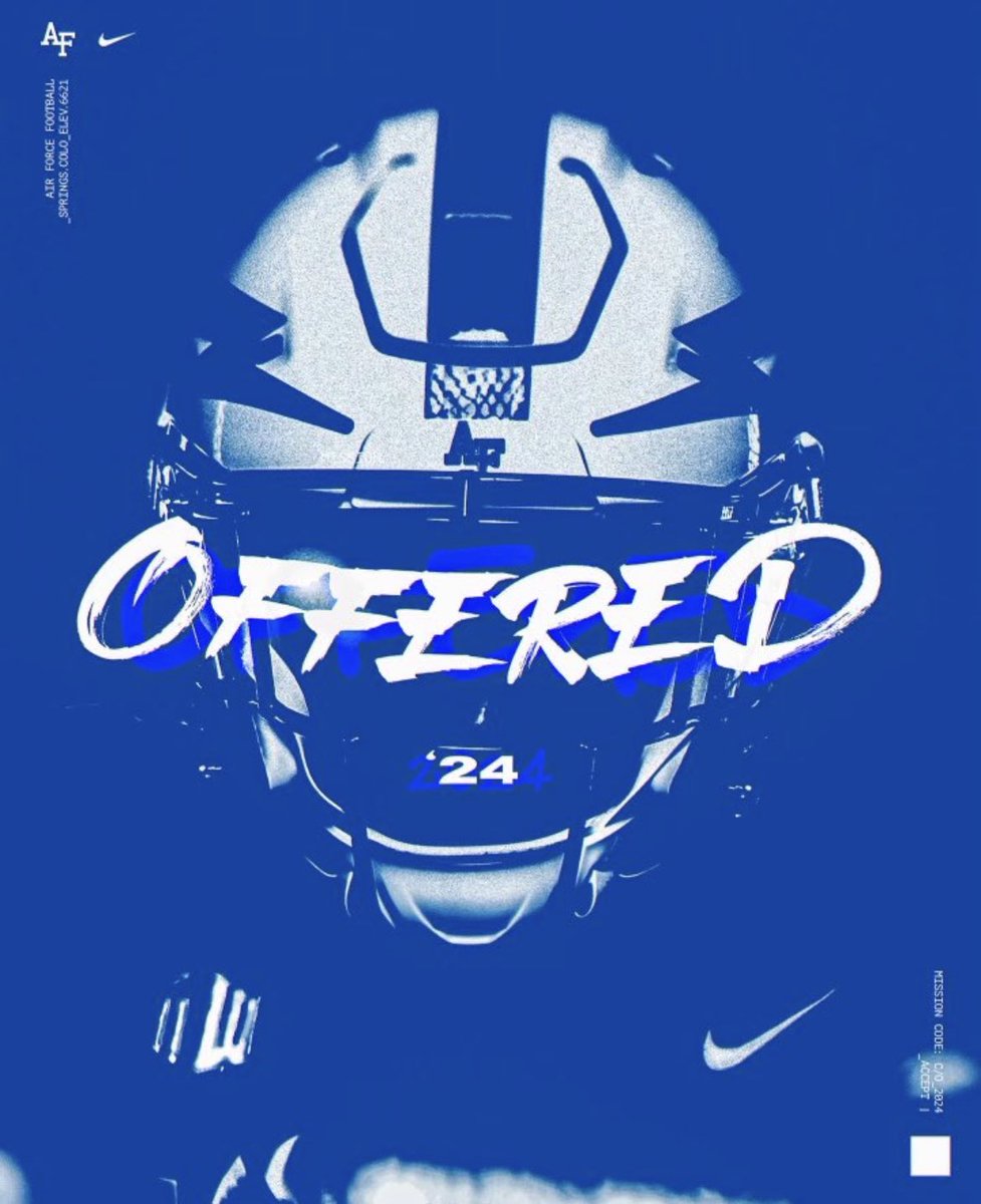 After a great phone call with my guy <a href="/CoachStubbs/">Taylor Stubblefield</a>, I’m so extremely grateful to receive my first D1 scholarship to the Air Force Academy‼️

<a href="/CoachLobotzke/">Steed Lobotzke</a> <a href="/MountSiFootball/">Mount Si Football</a> <a href="/BrandonHuffman/">Brandon Huffman</a> <a href="/adamgorney/">Adam Gorney</a> <a href="/Micah_Chen/">Micah Chen</a> <a href="/ChadSimmons_/">ChadSimmons</a> <a href="/PrepRedzoneWA/">Prep Redzone Washington</a> <a href="/SBLiveWA/">Washington High School On SI</a> <a href="/AlphaRecruits15/">Will Snowden</a>