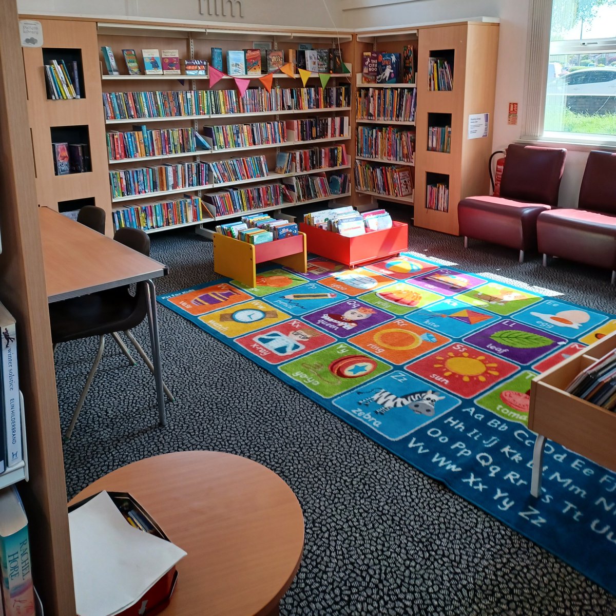 LancsLibraries's tweet photo. 🎉Take a look at Kirkham library! 
We're re-opening from Monday 22 May after work on the roof.
#KirkhamLibrary #Fylde @fyldecouncil https://t.co/9P3g11X00x