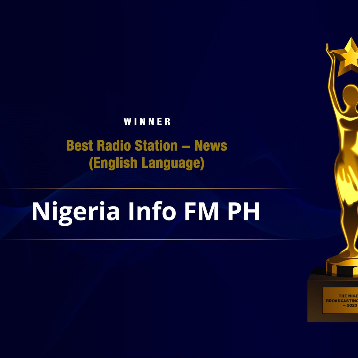 These awardees definitely have a sweet story to tell seeing that this is the maiden edition of TNBA. Congratulations <a href="/BenueTvNG/">Benue Television</a> <a href="/NTANewsNow/">NTANetwork</a> <a href="/NigeriaInfoPH/">NigeriaInfoPH</a> 

#tnbawards2023 #awards #media