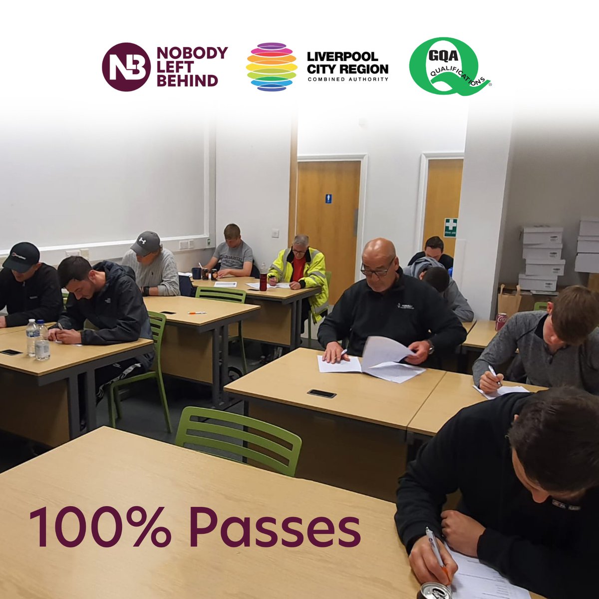 NLBCIC's tweet image. A huge well done to our learners who all passed their CSCS tests and have now completed their first week with us. 

Next week they will be undertaking their Level 2 Fenestration elements ahead of completing practical work in our education pod.

#cscscards #liverpoolcareers