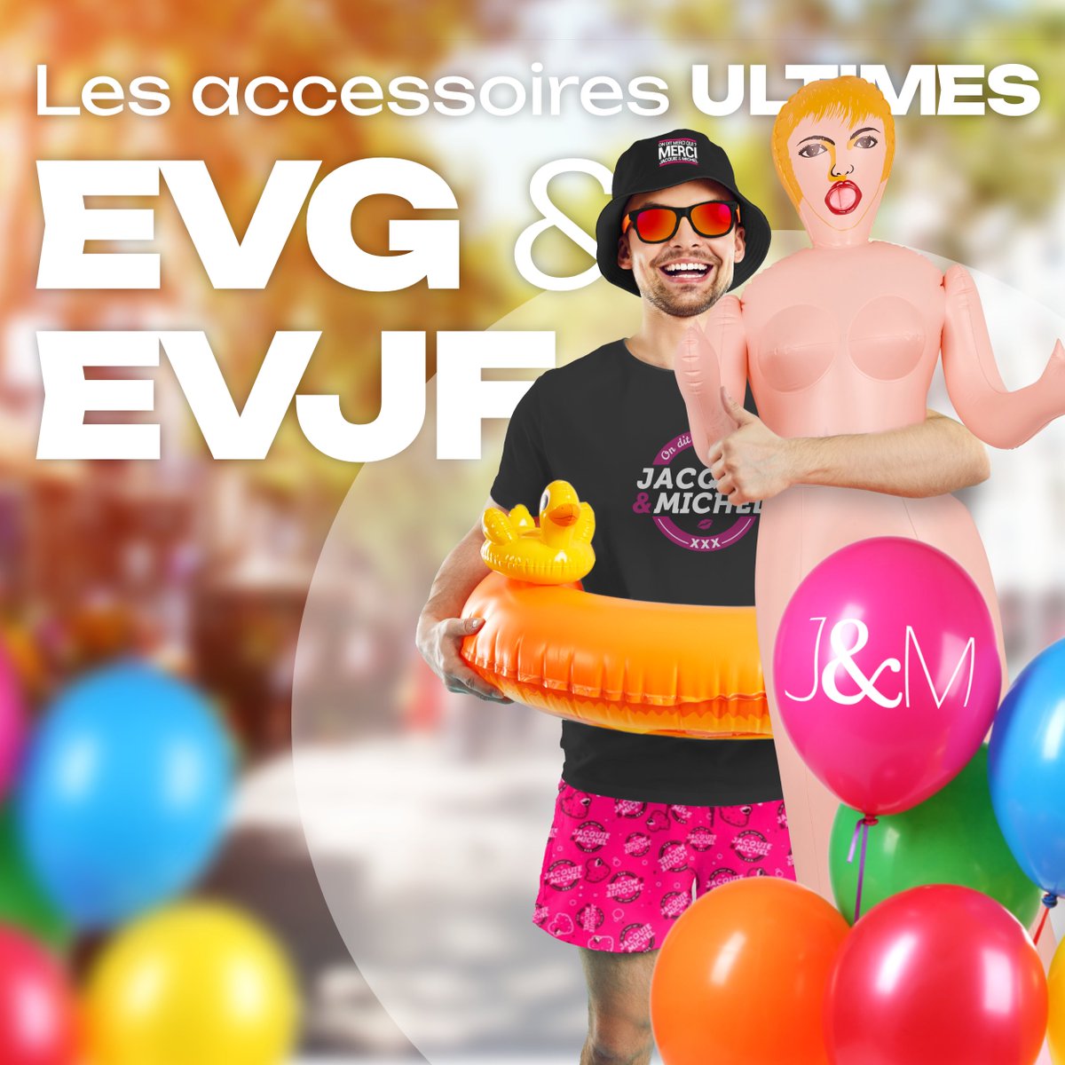 [EVJF-EVG]

Un enterrement de vie de jeune fille/garçon de prévu ? 💍

Le J&amp;M Store vous a concocté une sélection pour un week-end mémorable ! 🌞