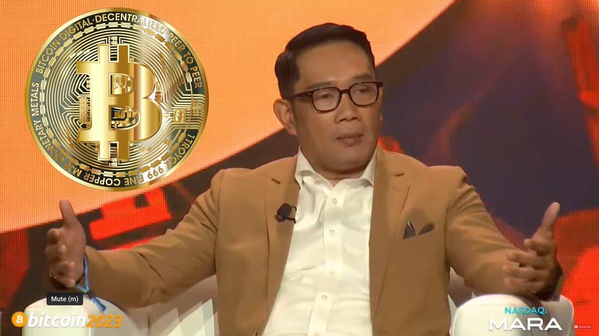 AEthemperor's tweet photo. JUST IN - 🇮🇩 Indonesian Governor Ridwan Kamil says he wants to bring more #Bitcoin  mining into the country.  "Bitcoin mining is helping to create an affordable price of energy." https://t.co/ijiMixKlZh