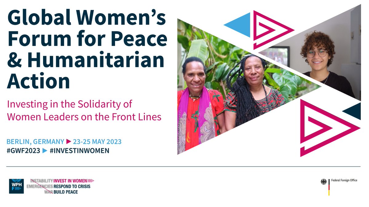 wphfund's tweet photo. Berlin, we’re almost ready for Global Women’s Forum 2023!

From May 23-25, 8⃣0⃣+ @wphfund partners from around the 🌏 will come together in 🇩🇪 to exchange perspectives &amp; create synergies to advance their 🕊️ &amp; humanitarian work.

Smooth travels everyone!

#GWF2023 | #InvestInWomen https://t.co/v7I1kE8D7t