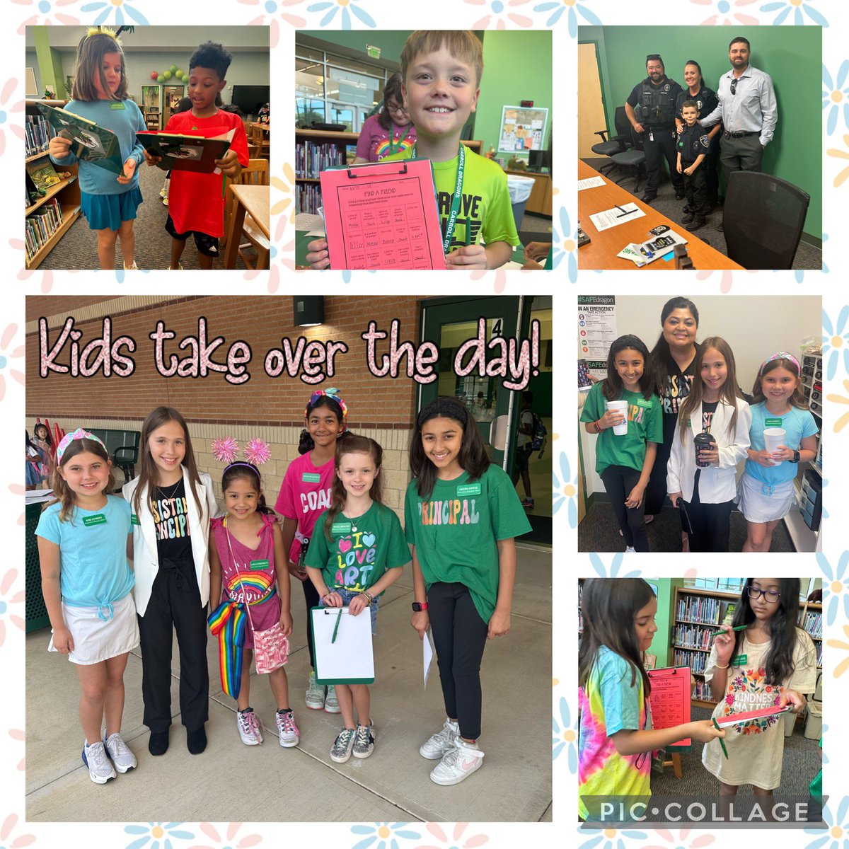 Kids Take Over the Day is off to a great start!  Our future educators are taking over #theGrove! #InspireExcellence #DragonProud