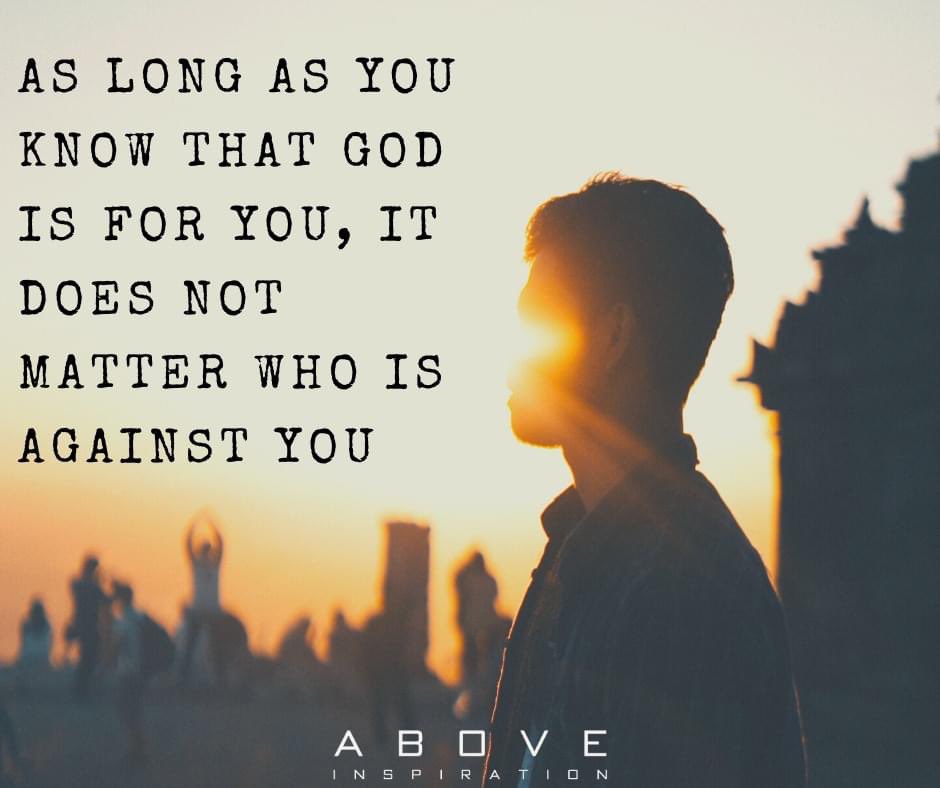 ABOVE_INSPIRE's tweet photo. You &amp; God are a Majority! https://t.co/IAr91qgXyA