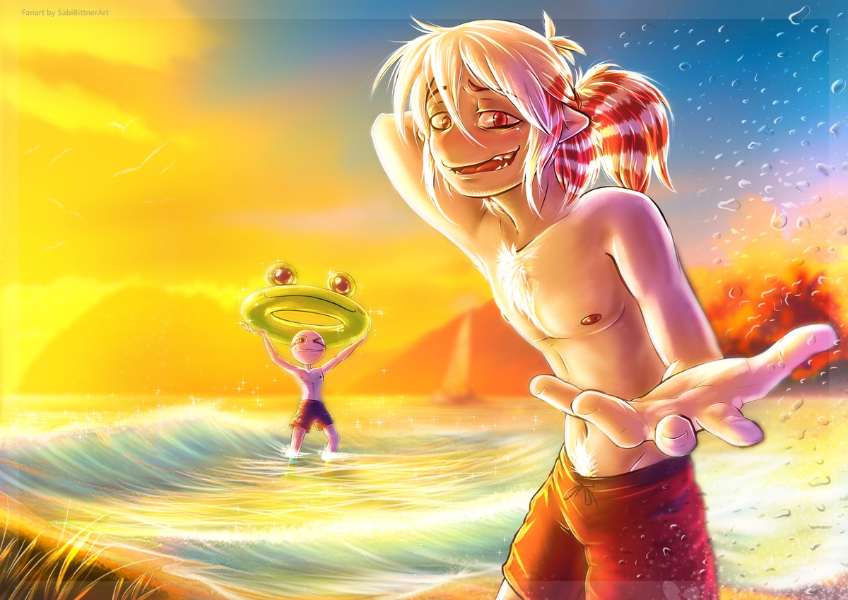 SabiBittnerArt's tweet image. BC - Fun on the beach -

Would you accept the invitation? 
#Br0kenColorsFanart #Br0kenColors #Br0kenColorsDamon #Br0kenColorsDG #SabiBittnerArt #brokencolorsgame