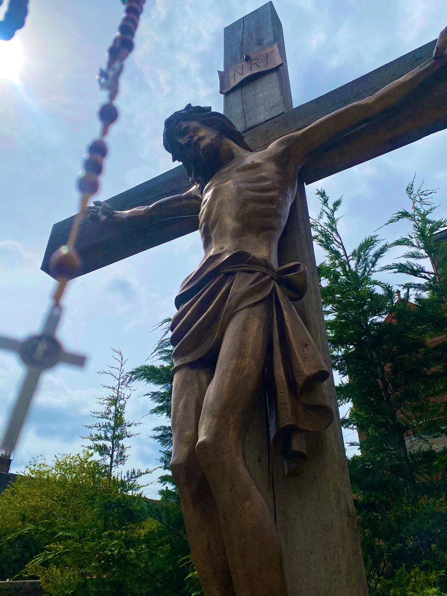 'In the end, my Immaculate Heart will triumph!' 

Our Lady of Fatima 

Rosary in the Church garden