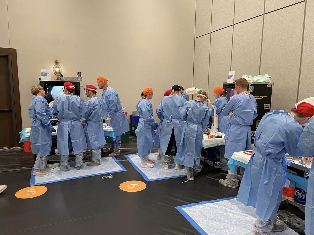 thekneedoc's tweet photo. Welcome to Day 1 at #MACKIS! 

MACKIS stands for Minnesota Anatomic Knee Complex Knee International Symposium. https://t.co/ocdNTYvNyp