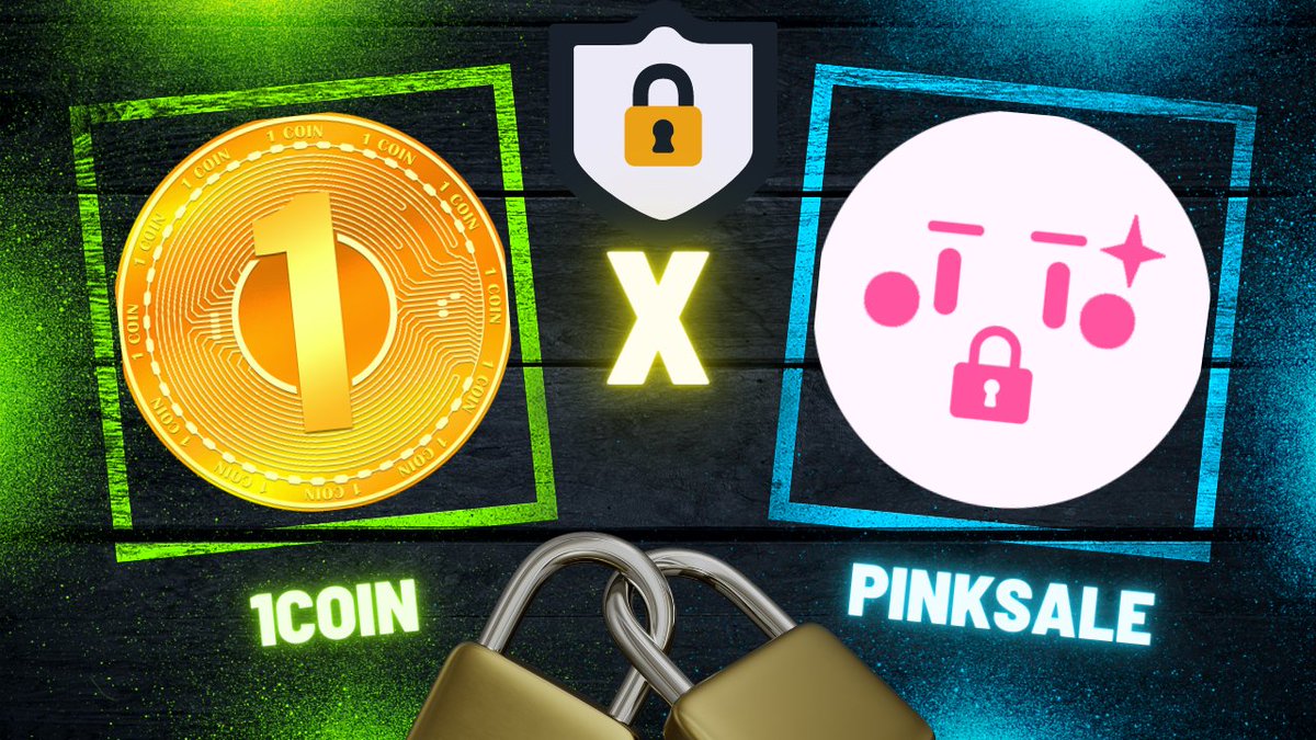 🔥Exciting news!🔥

We have just locked🔒 40% of #1COIN total supply!

🔐Pinksale Locker Link: pinksale.finance/pinklock/recor…

💪 This move ensures stability, strengthens our ecosystem, and reinforces our commitment to long-term growth🚀 #LockedSupply #AI #BSC #News #Cryptocurrency