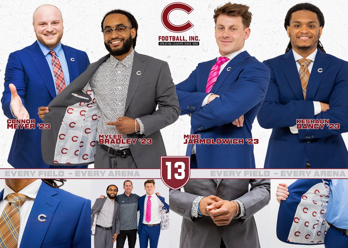 Graduation weekend <a href="/colgateuniv/">Colgate University</a>, and to celebrate, our 🏈 seniors received custom tailored suits courtesy of the best FB alums!

Our program is 𝐁𝐔𝐈𝐋𝐓 𝐃𝐈𝐅𝐅𝐄𝐑𝐄𝐍𝐓.  We talk about setting you up for life, and we deliver!

Thanks <a href="/ColgateCCS/">Colgate University Career Services</a> !

#GoGate | #ThreeForTheGate