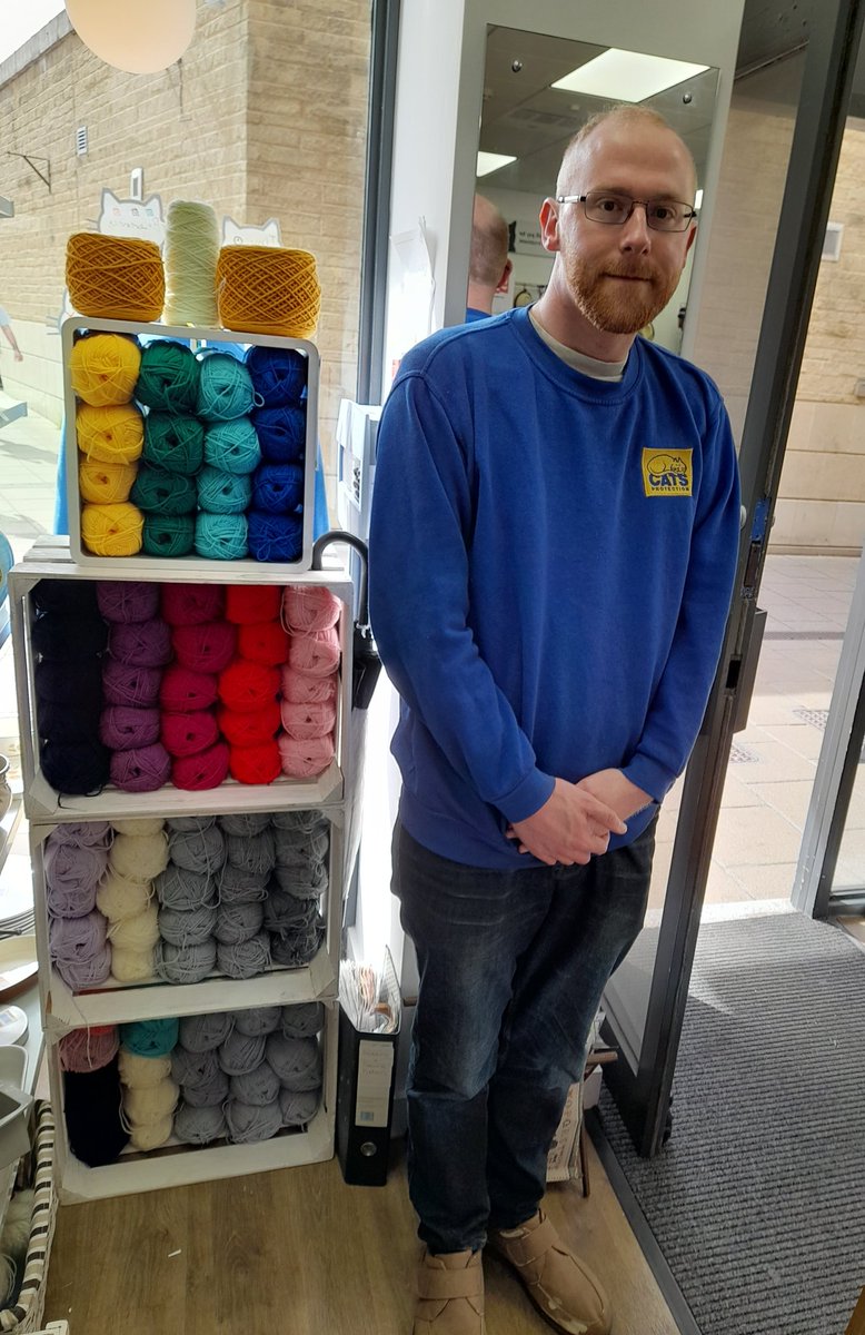 Our volunteer, Ben, has been working hard on keeping sweets & wool topped up within the shop!

#newproduct #bondssweets #wool #crafts #volunteeringmakesadifference #volunteeringisfun #shoplocal #catsprotectionkeighley #catsoffacebook #catsofinstagram #CatsOfTwitter