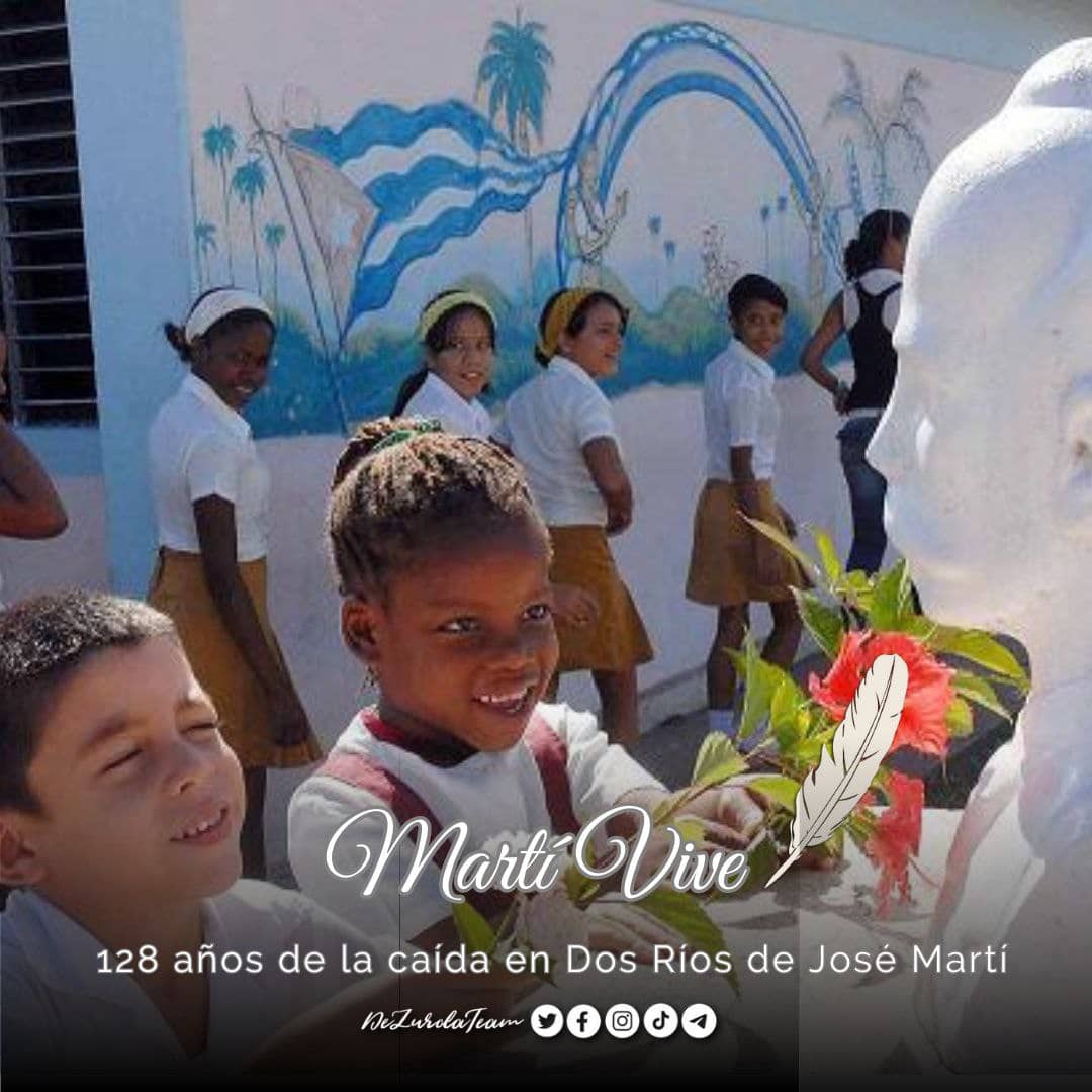 “La única fuerza y la única verdad que hay en esta vida es el amor.El patriotismo no es más que amor, la amistad no es más que amor ”.

#MartíVive  #CubaPorLaVida ⚡⚡

<a href="/cubacooperaven/">Brigada Médica Cubana en Venezuela</a> <a href="/DocenciaVen/">Docencia Ven</a> 
<a href="/japortalmiranda/">José Angel Portal Miranda</a> <a href="/unidad_central/">Unidad Central de Cooperación Médica</a> <a href="/TaniaMCruzHdez/">Dra.Tania Margarita Cruz Hernández</a> ⚡⚡